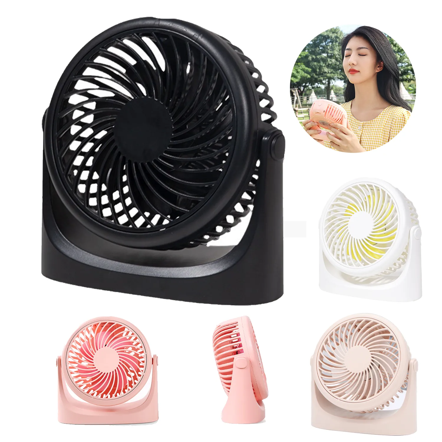 USB Charging Fan 3