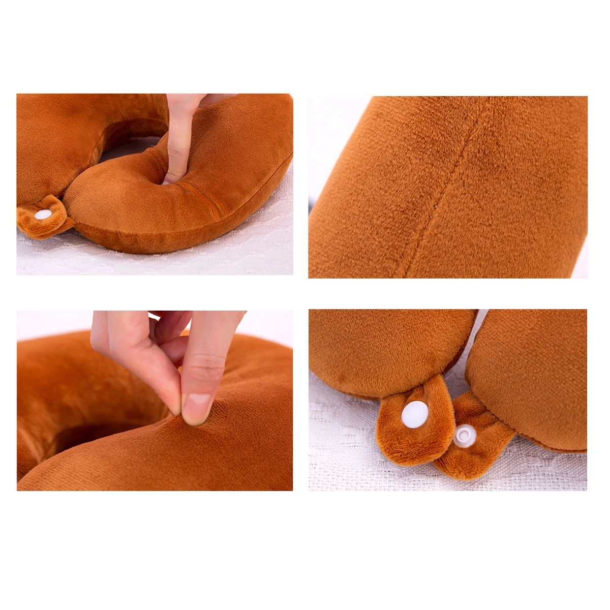 Soft U Shaped Travel Neck Pillow 3