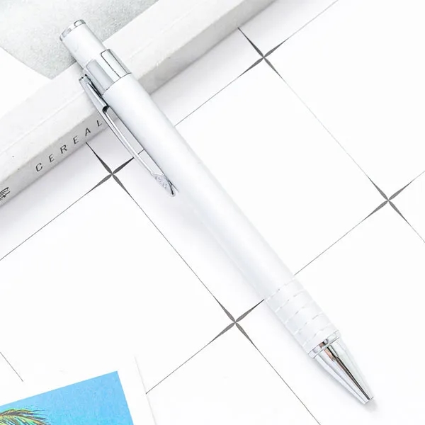 Engraved Aluminium Click Ballpoint Pen 6