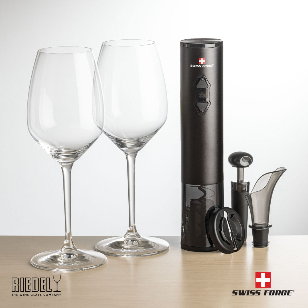 Swiss Force® Opener Set & RIEDEL Extreme Wine 3