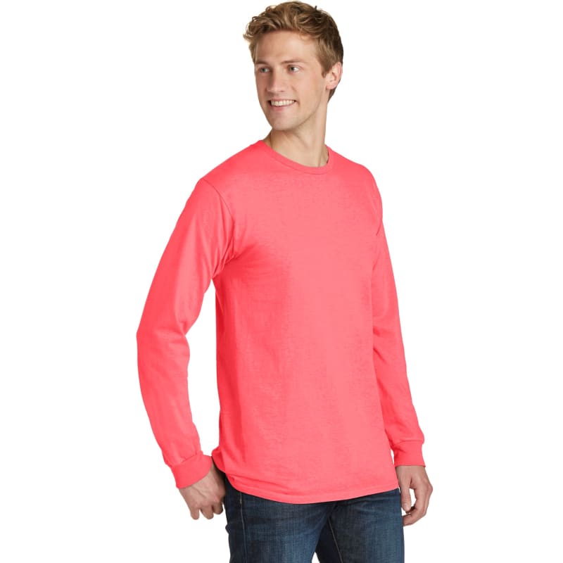 Port & Company Beach Wash Garment-Dyed Long Sleeve Tee 187