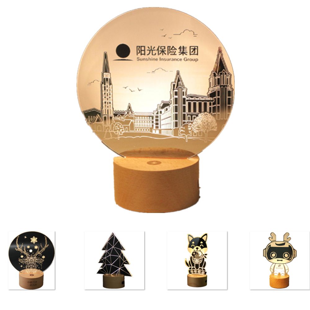 3D Creative LED Night Light 8
