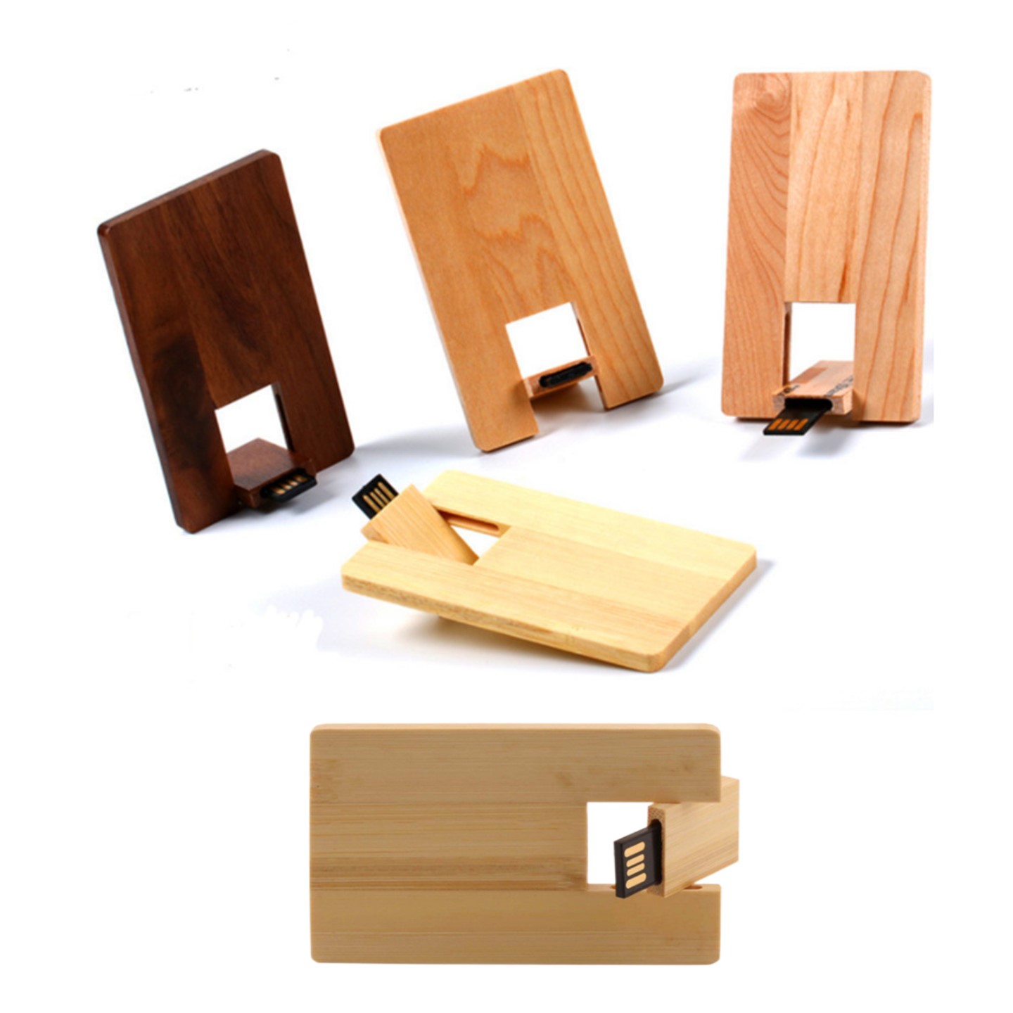 Wood USB Flash Card 2