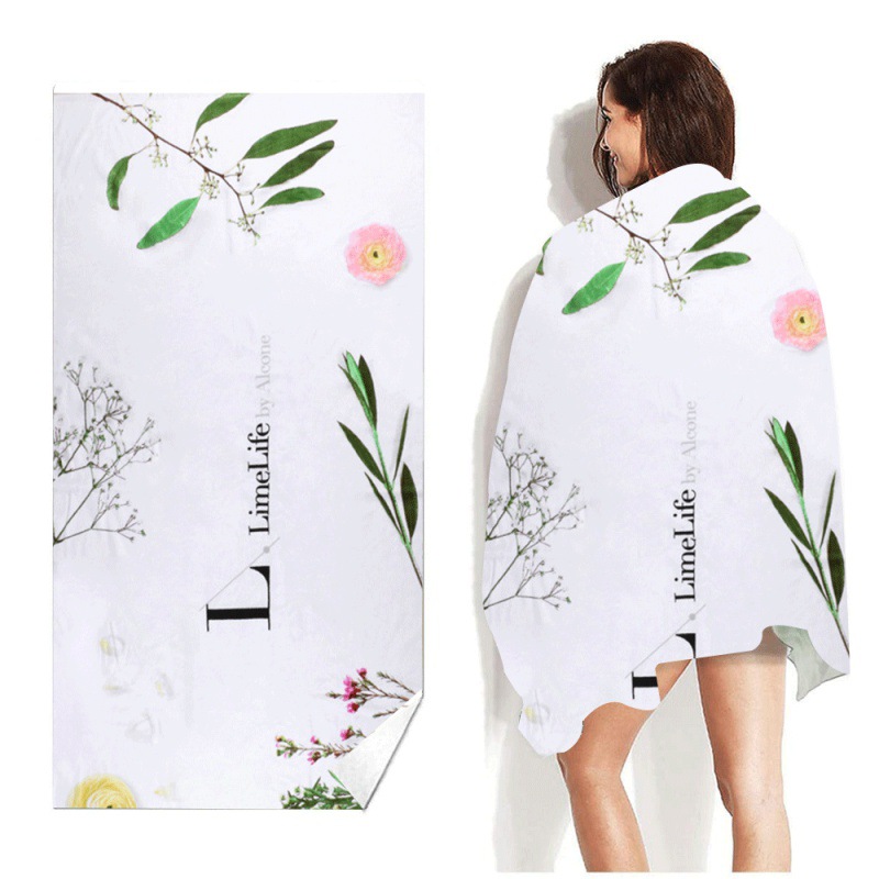 Microfiber Beach Towel- Full Color- 1 Side 5