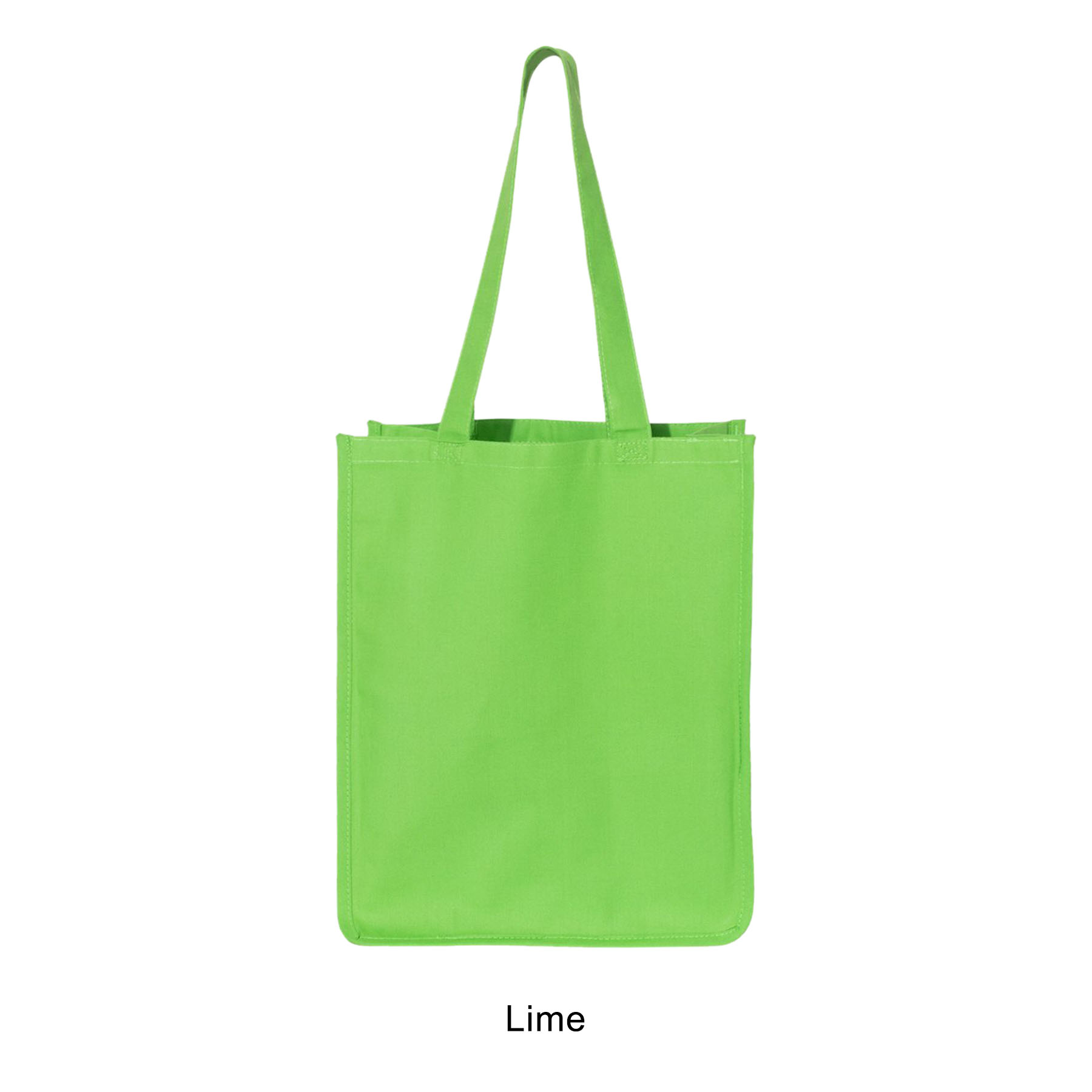 12 oz. Heavy Cotton Canvas 27L Jumbo Shopping Tote Bag_R112BT 11