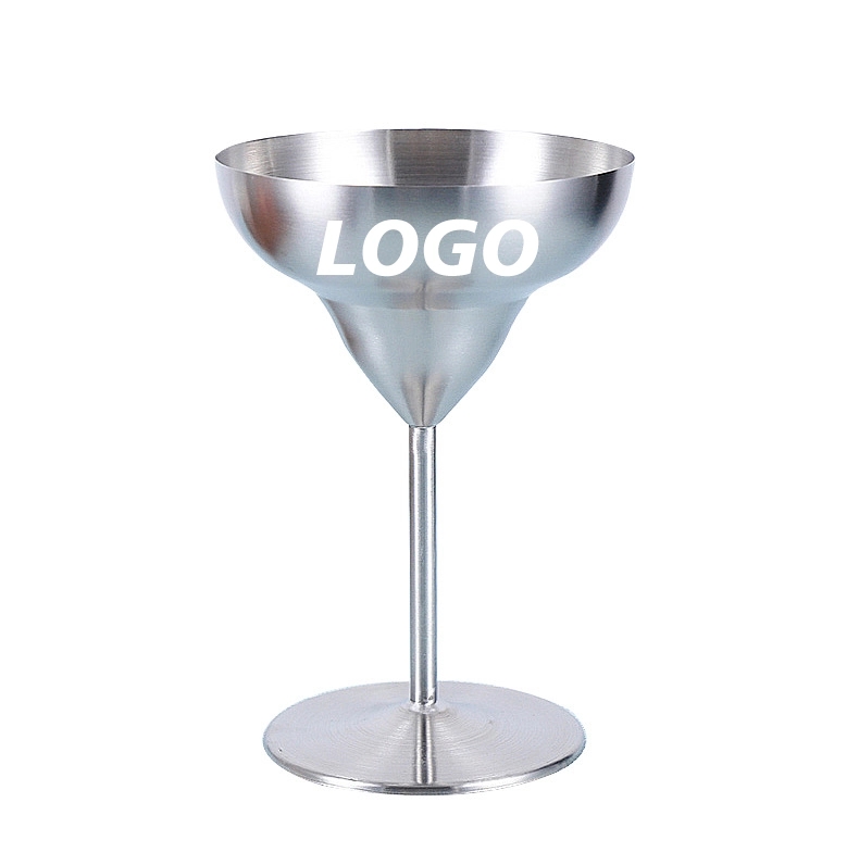 Custom 10 oz Stainless Steel Margarita Glasses 3