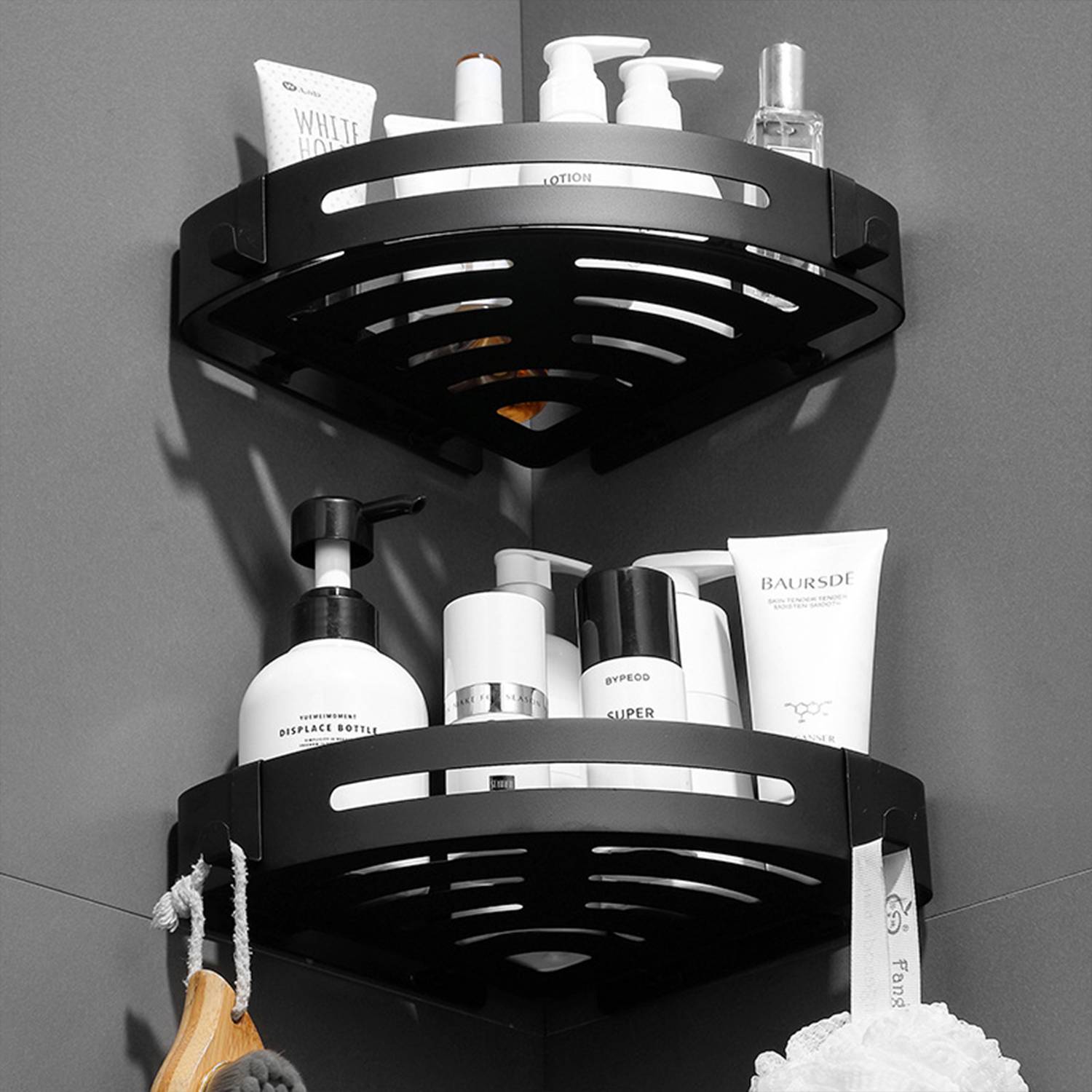 Stainless Steel Bathroom Tripod Bathroom Rack 2