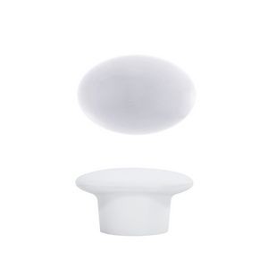 Elegant Oval Panel Silicone Bottle Cap Wine Stopper Cork 26