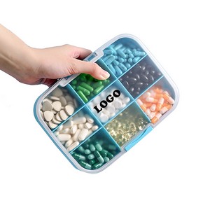 14 Compartment Weekly Pill Box 8