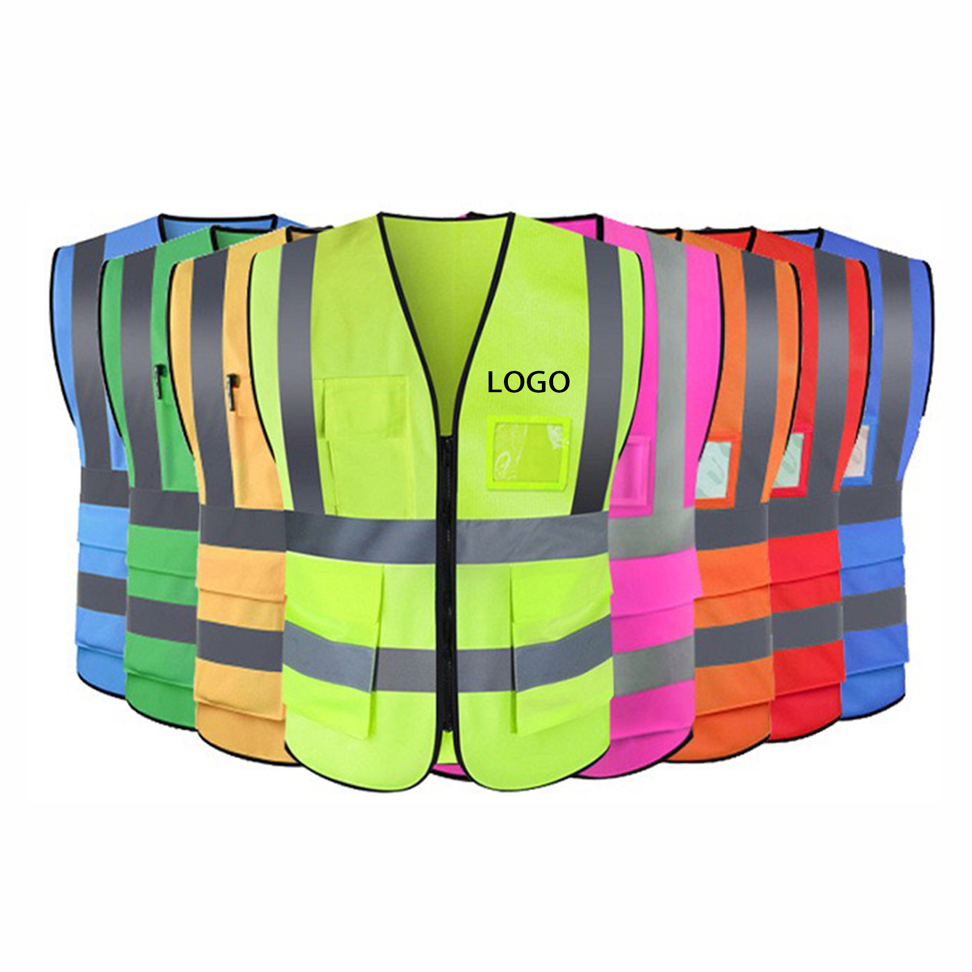 Safety Reflective Vest With Pocket MOQ 1pcs 2
