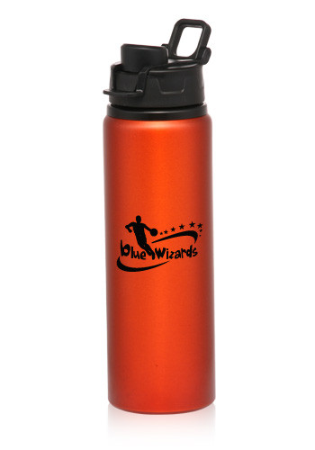 25 oz. Aluminum Water Bottles with Snap Lid 12