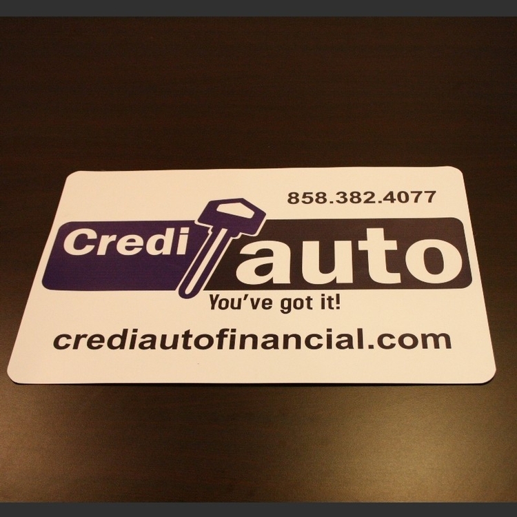 Vehicle Magnet Car/Truck/Auto/Vehicle Signs - 18" x 12" 2