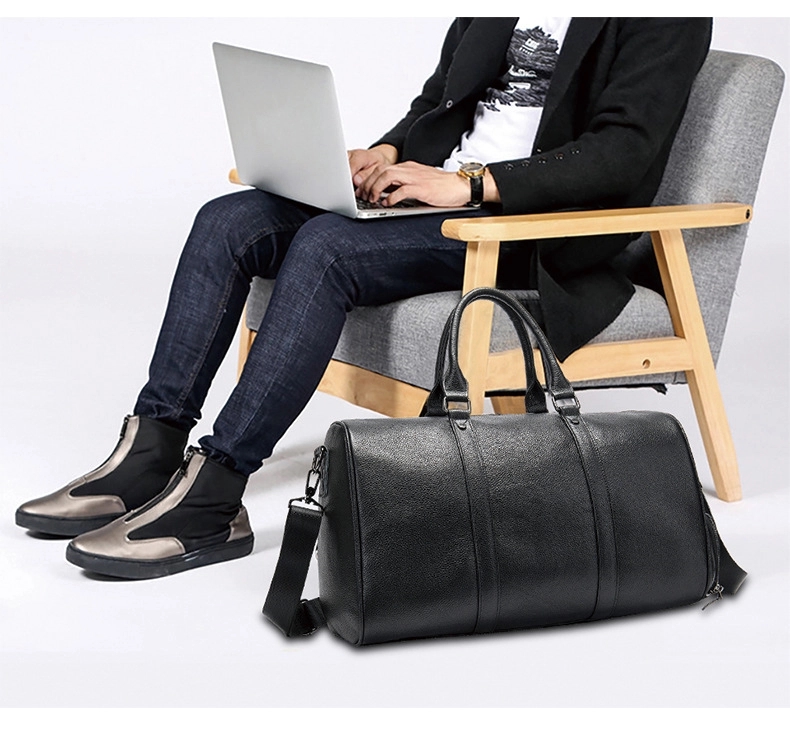Genuine Leather Travel Duffle Bag 3
