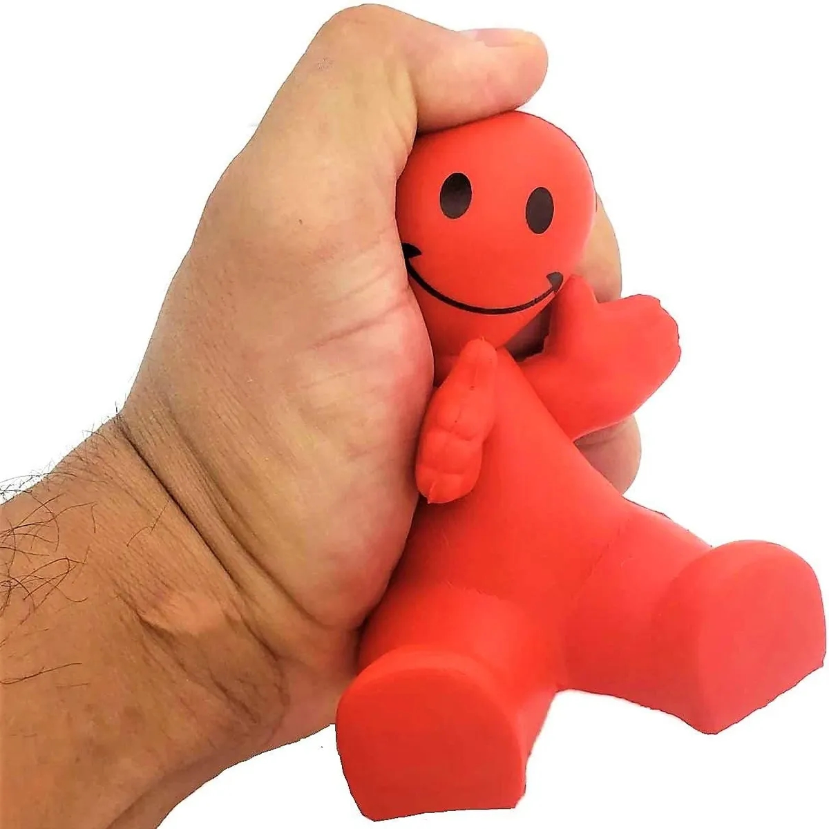 Squeezable Stress Reliever Colorful Smiley Face Phone Holder 3