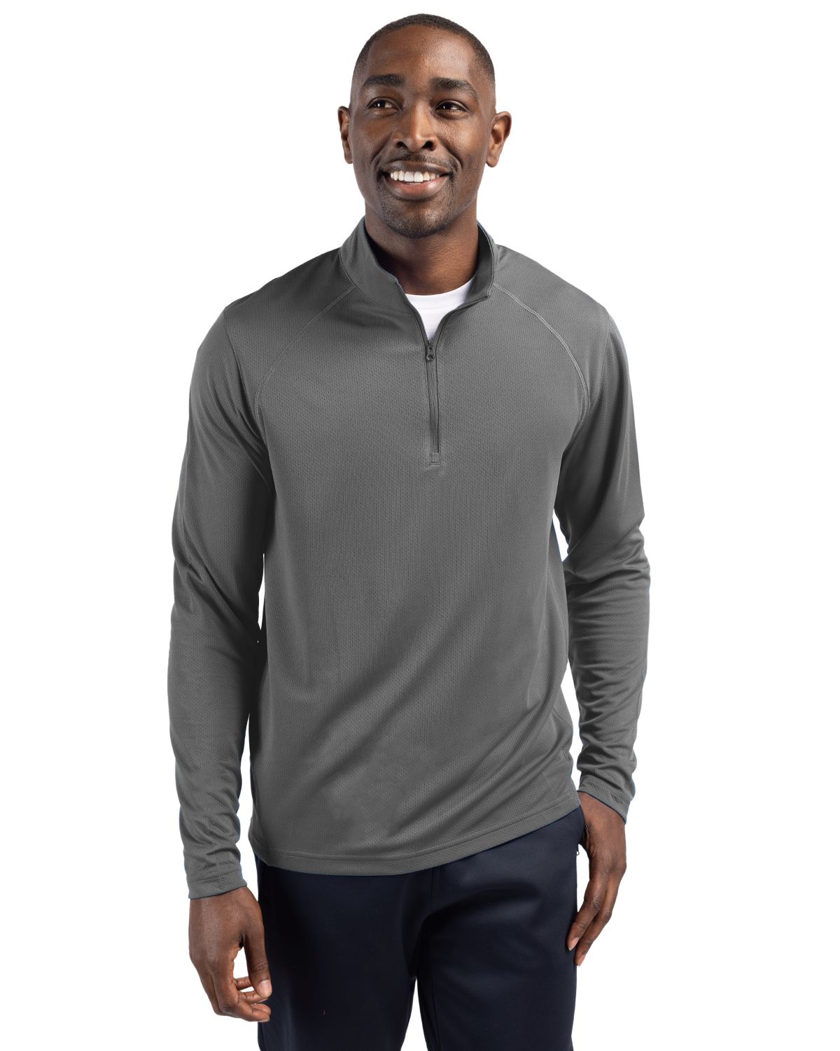 Clique Ice Pique Tech Mens Half Zip 19