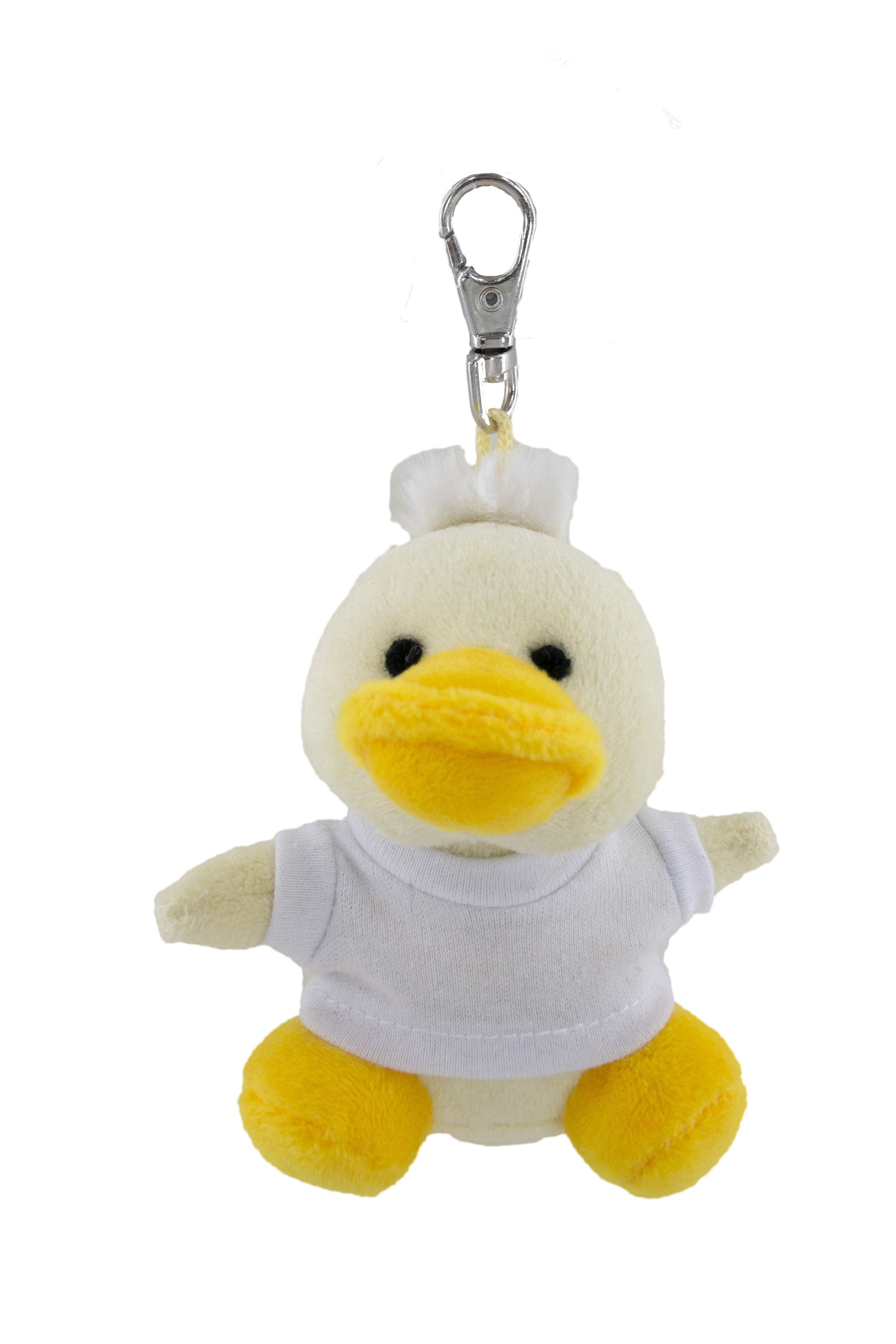 Soft Plush Duck Keychain With Tee 18