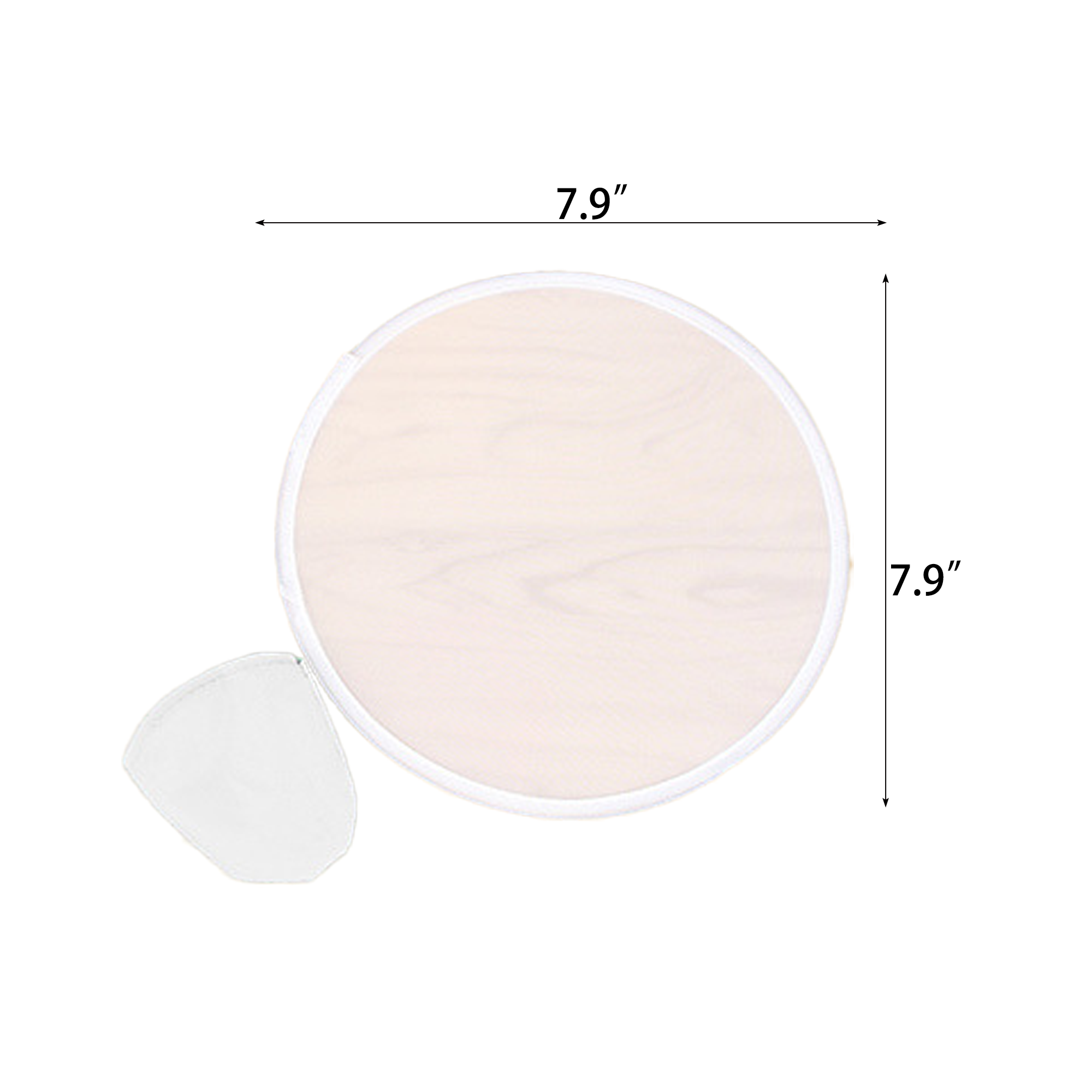 Foldable Flying Disc Fan 1
