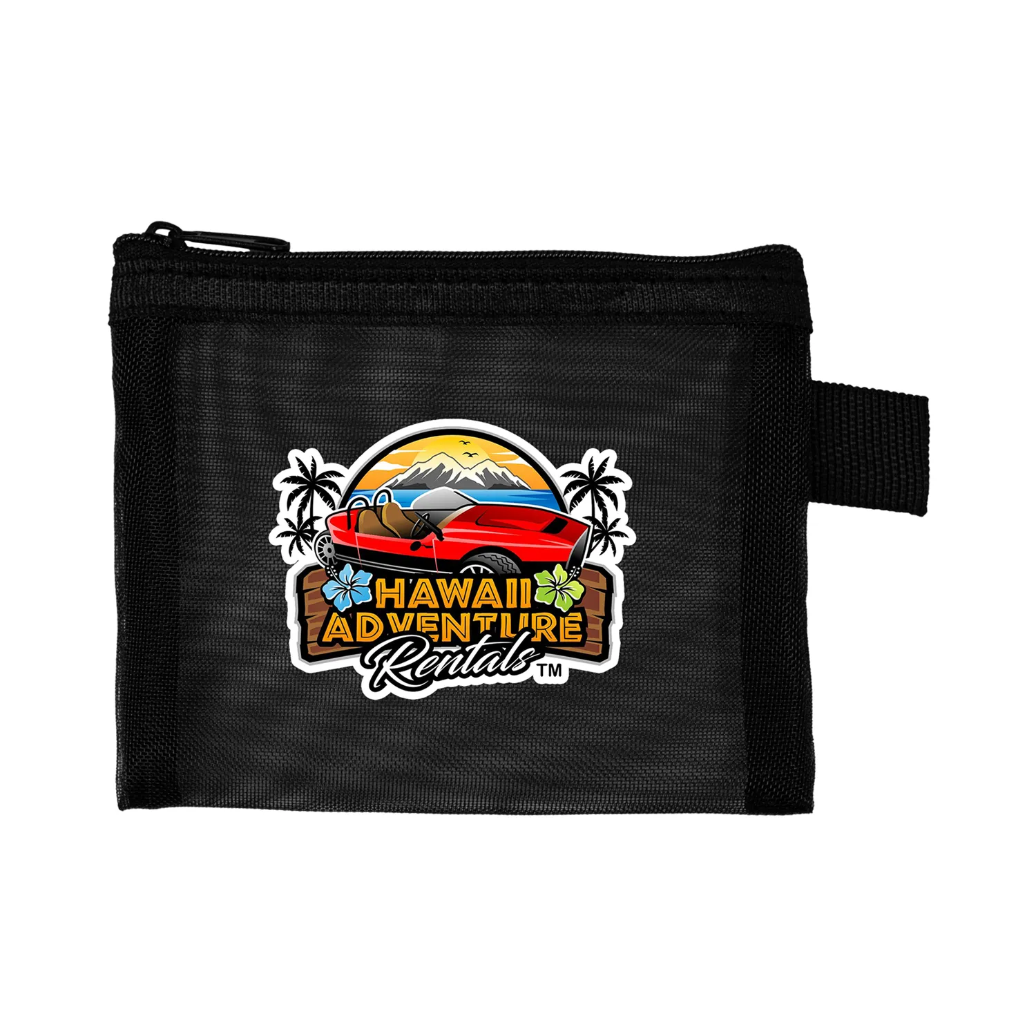 Recycled Mesh Zip Pouch 12