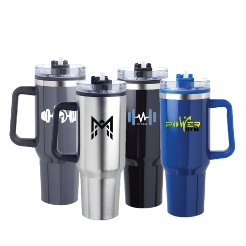 Alps Stainless Steel Tumbler with Handle 40 oz. 3