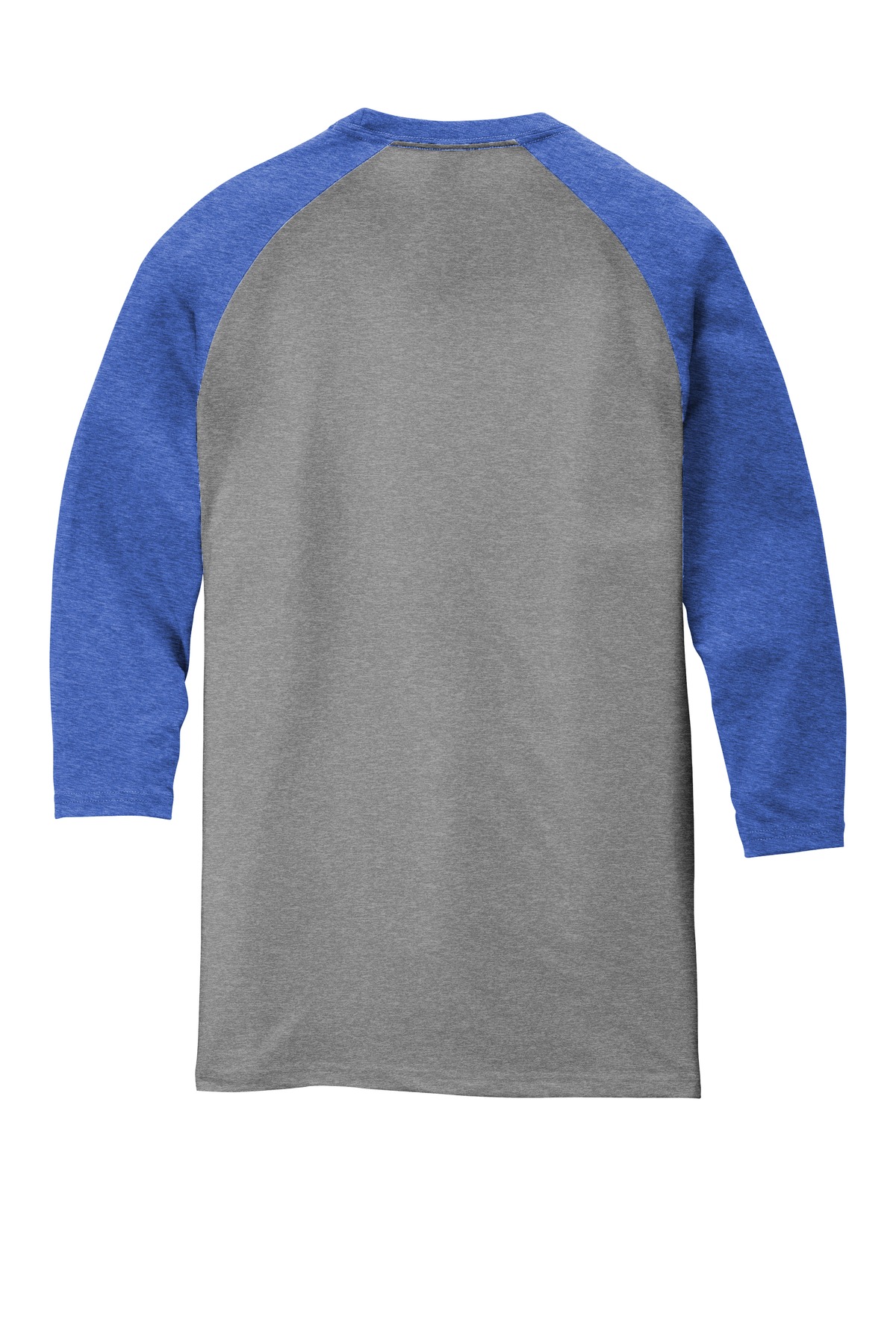 District Perfect Tri 3/4-Sleeve Raglan. DM136 54