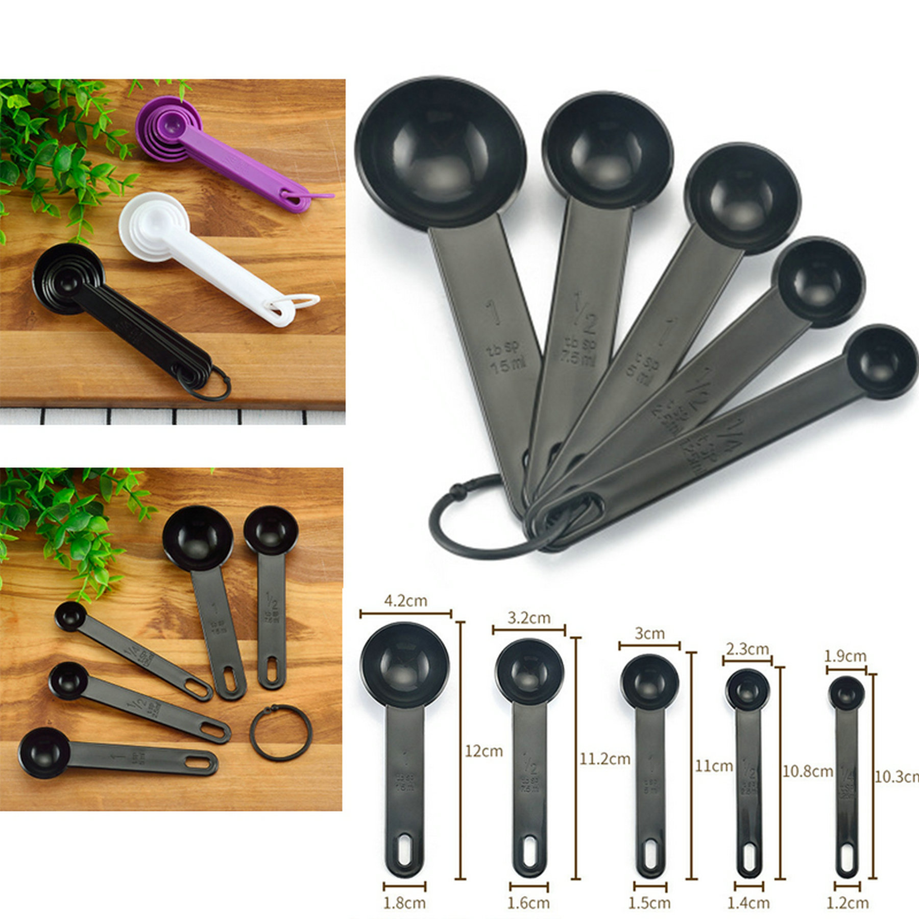 Plastic Measuring Spoon Set 1