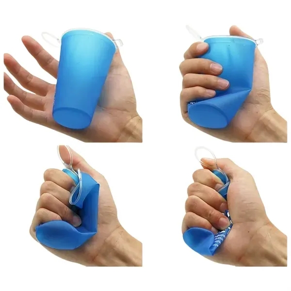 7-Ounce TPU Foldable Outdoor Soft Water Cup 3