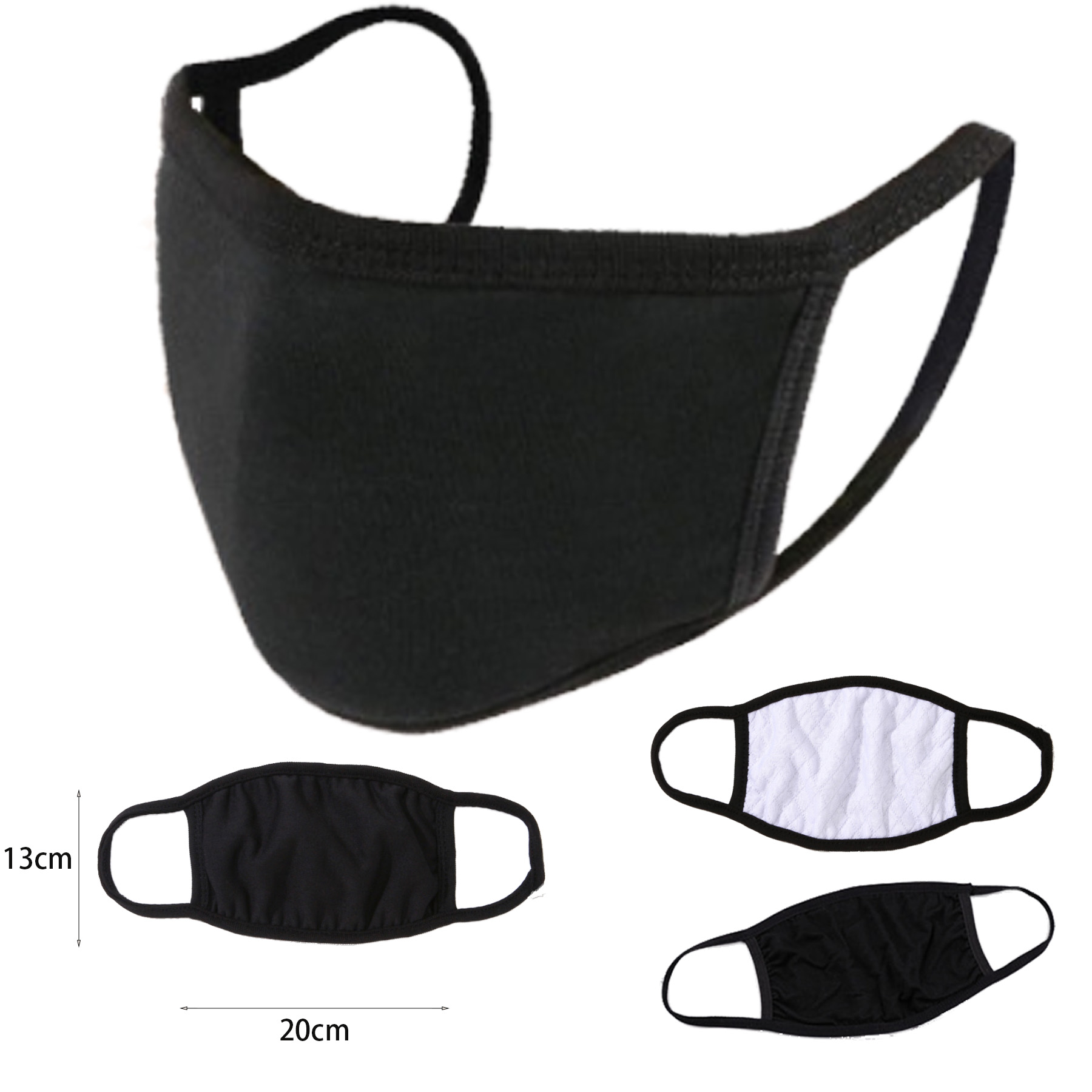 2 Ply Protective Cotton Mask Cover 1