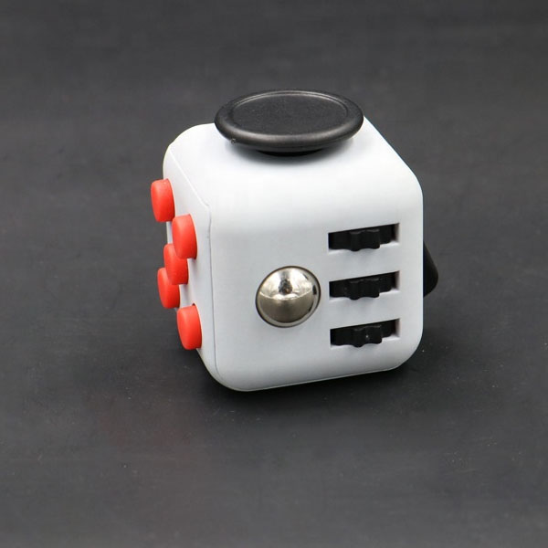 Promotional 6 Sides Rubber Silicone Kids Fidget Toys Dice Re 3