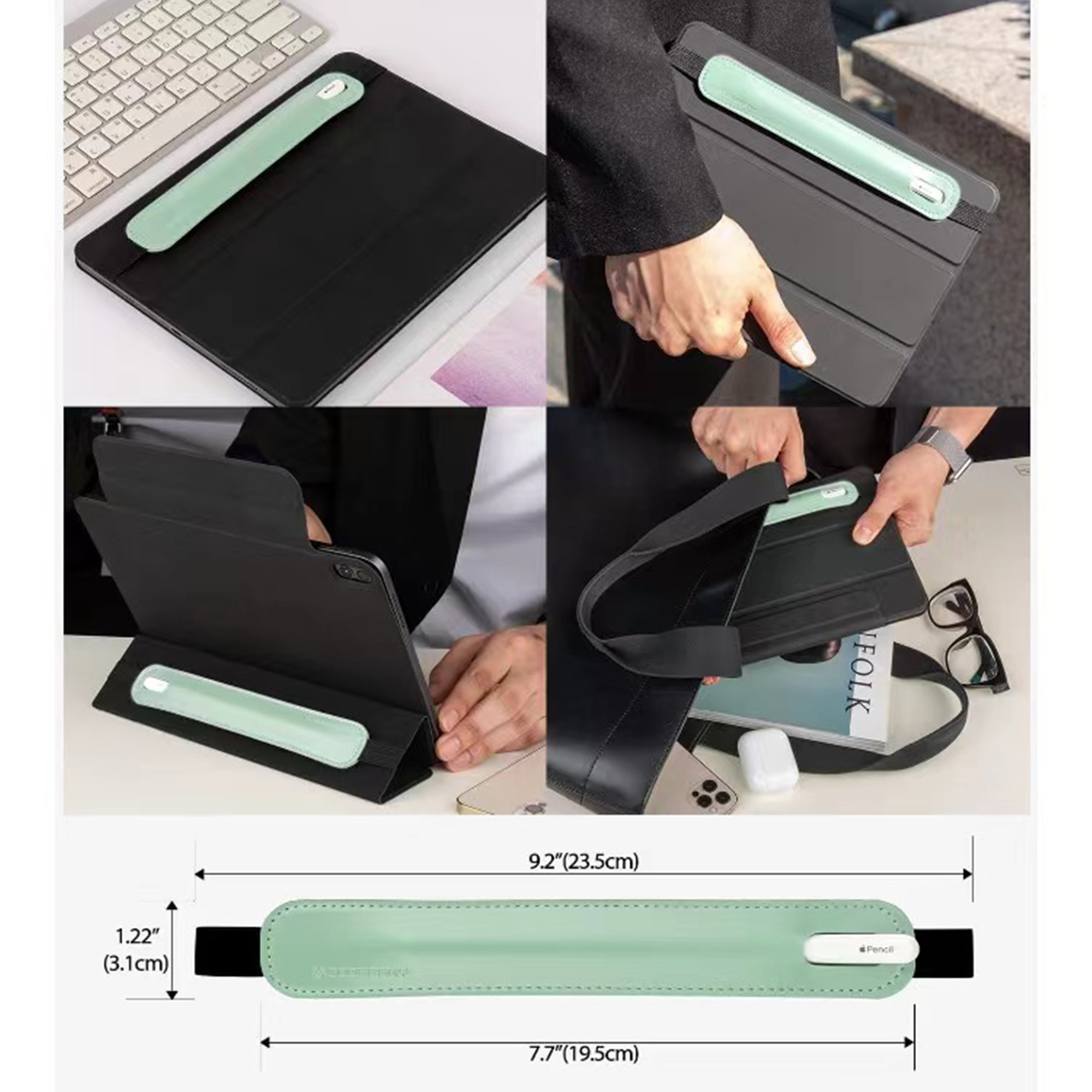 Elastic Band Pen Holder 4