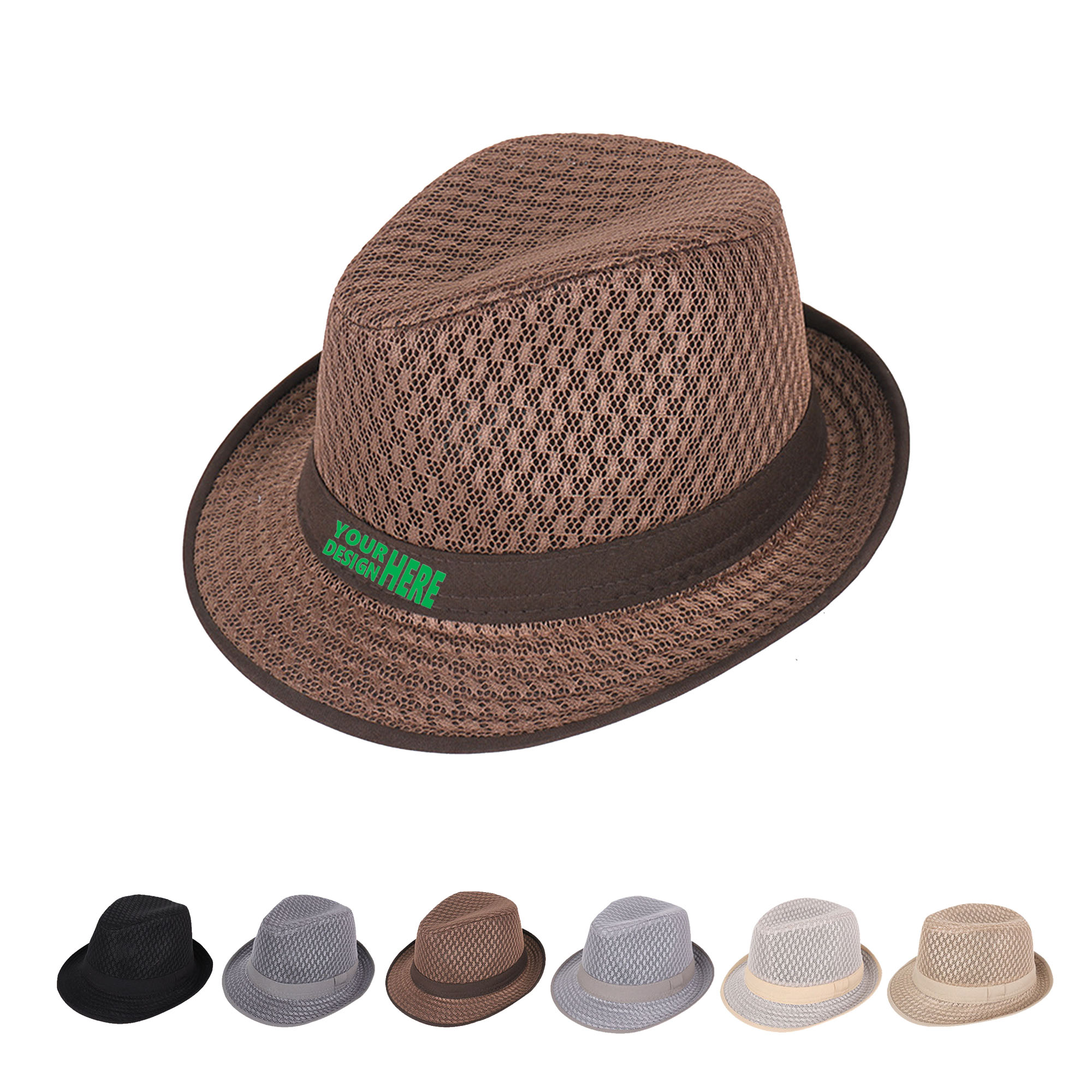 Summer Solid Color Jazz Breathable Shade Straw Hat 3