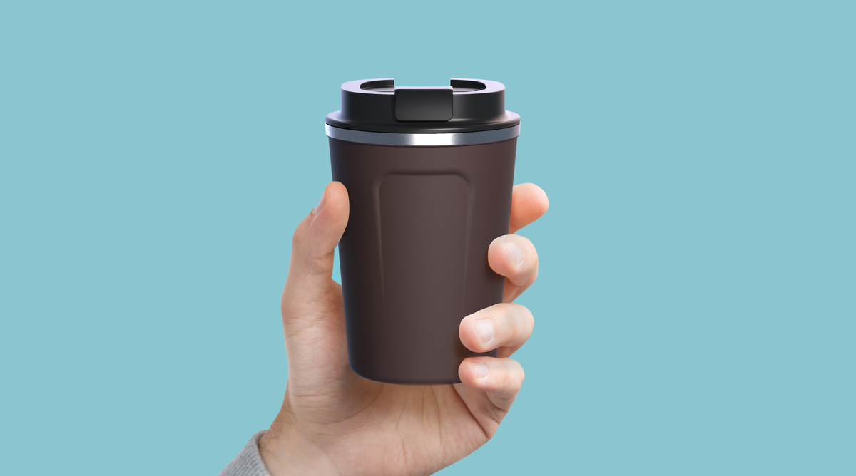 13 Oz. Caf Compact Coffee Cup 25