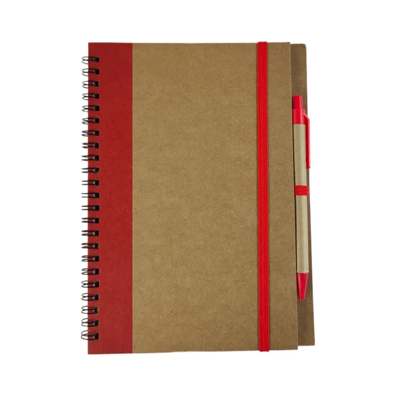 A5 Spiral Notebook & Pen 5