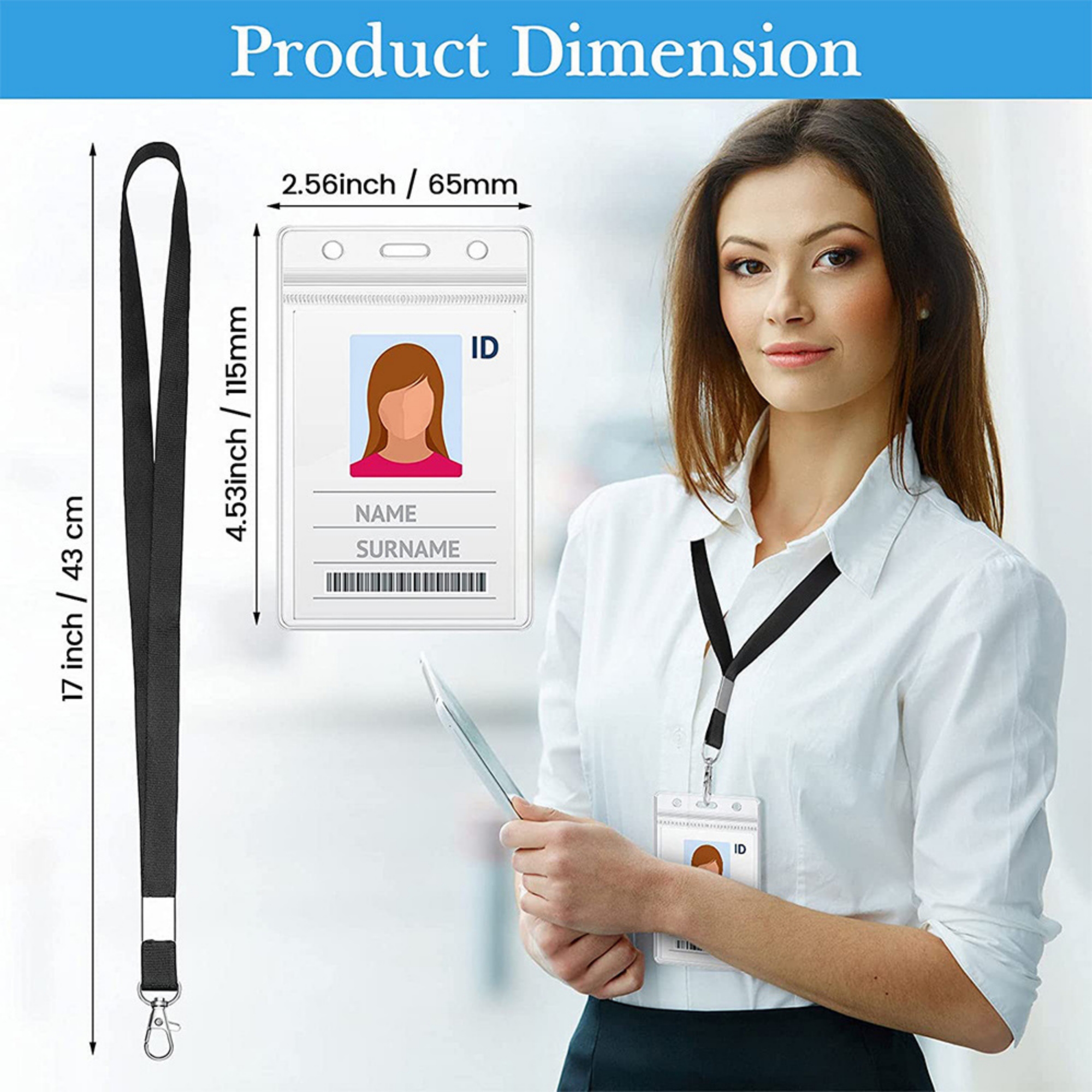 Lanyard With ID Card Holder 2
