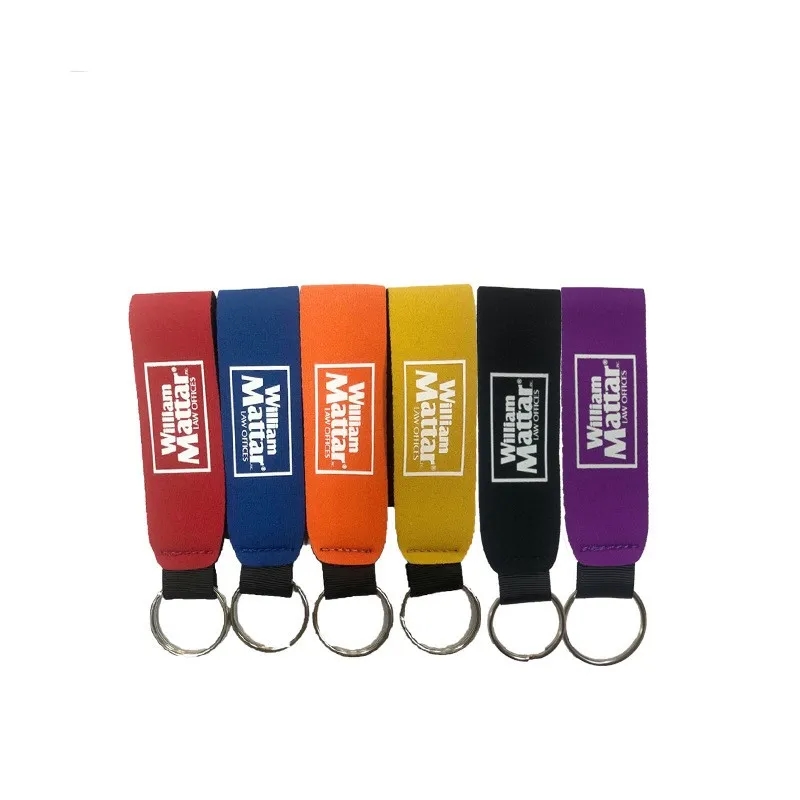 NEOPRENE WRIST STRAP KEYCHAIN HOLDER 3