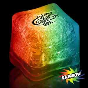 Rainbow Light Up Premium LitedIce Brand Ice Cube