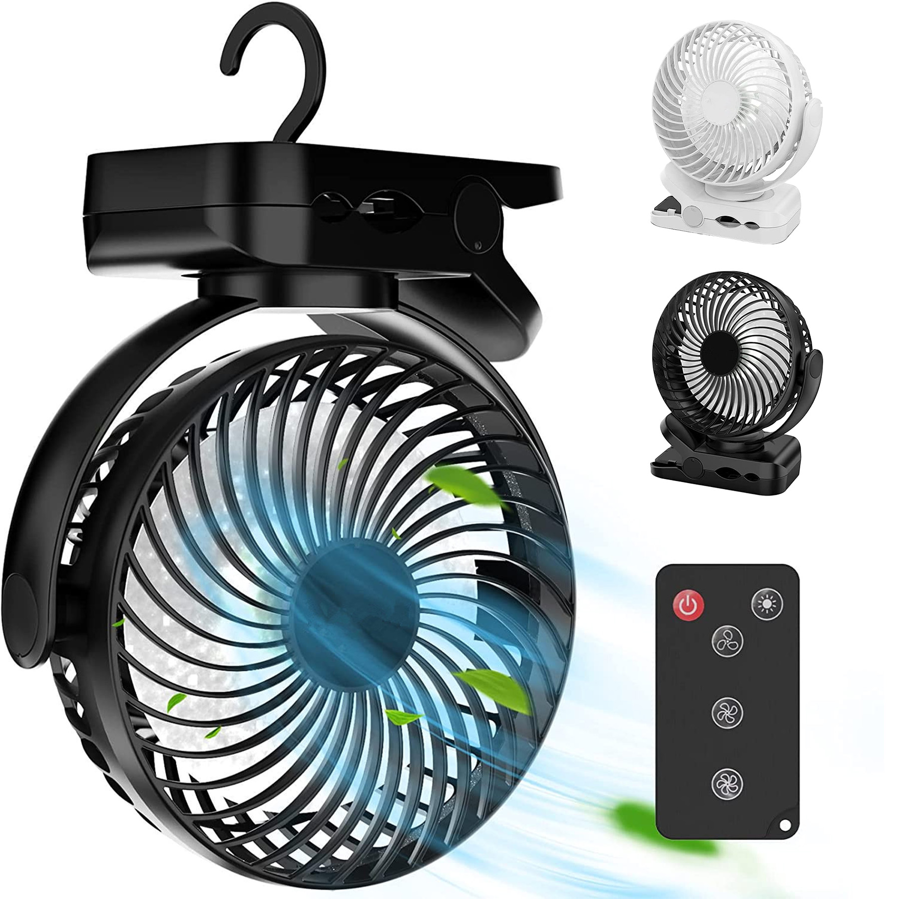 Clips Small Desk Fan 3