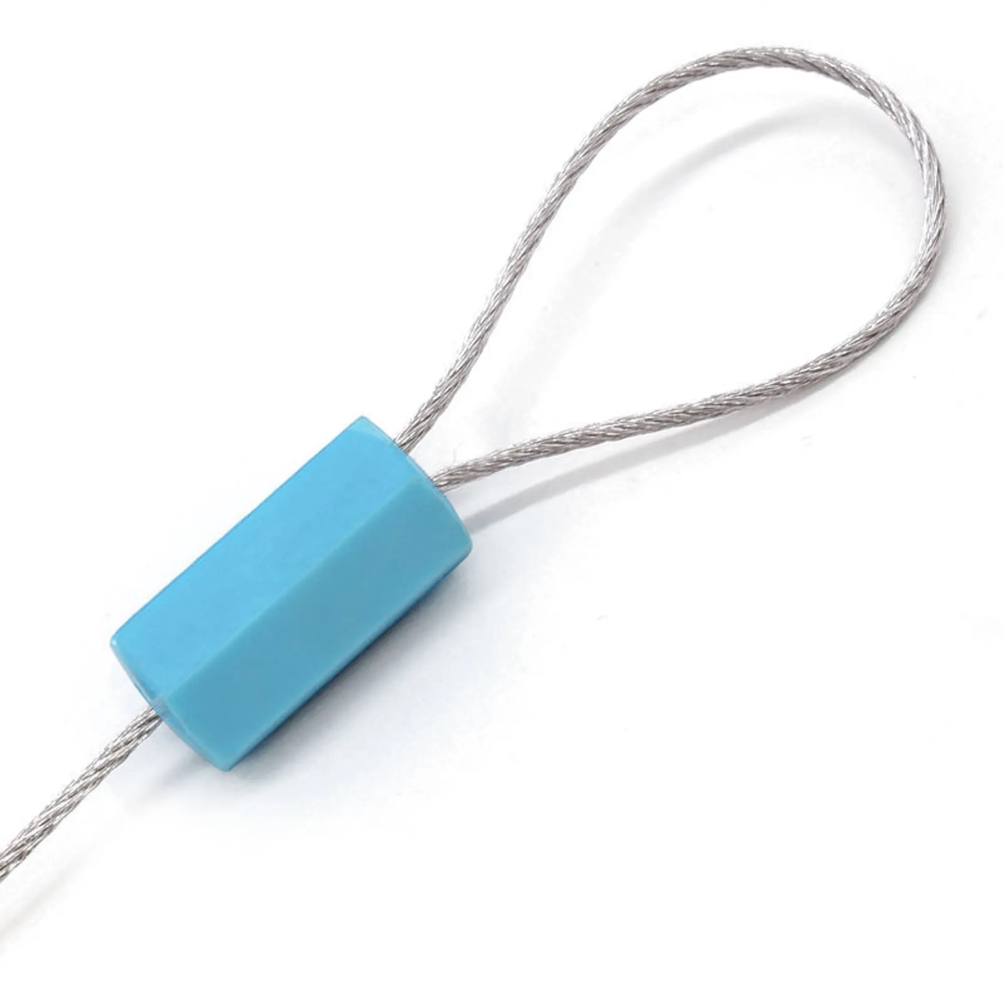 MOQ 20 Custom Disposable Steel Wire Security Tie 4