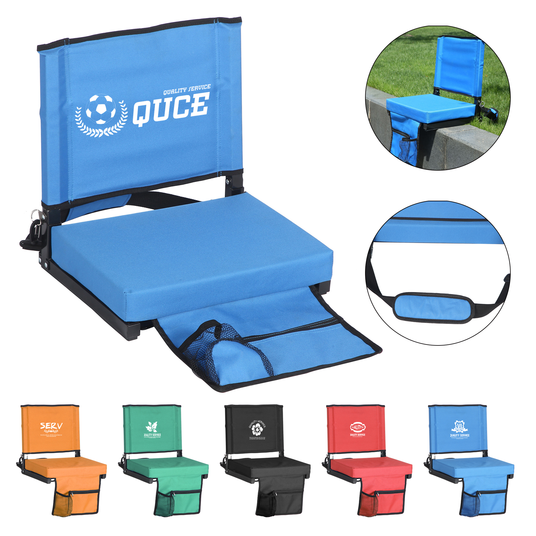 Oxford Foldable Stadium Chair 1