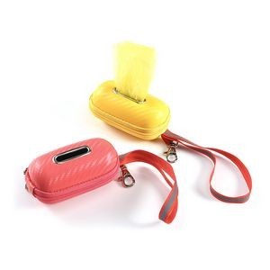 Stylish Pet Waste Bag Dispenser Pouch With Leash Attachment 11