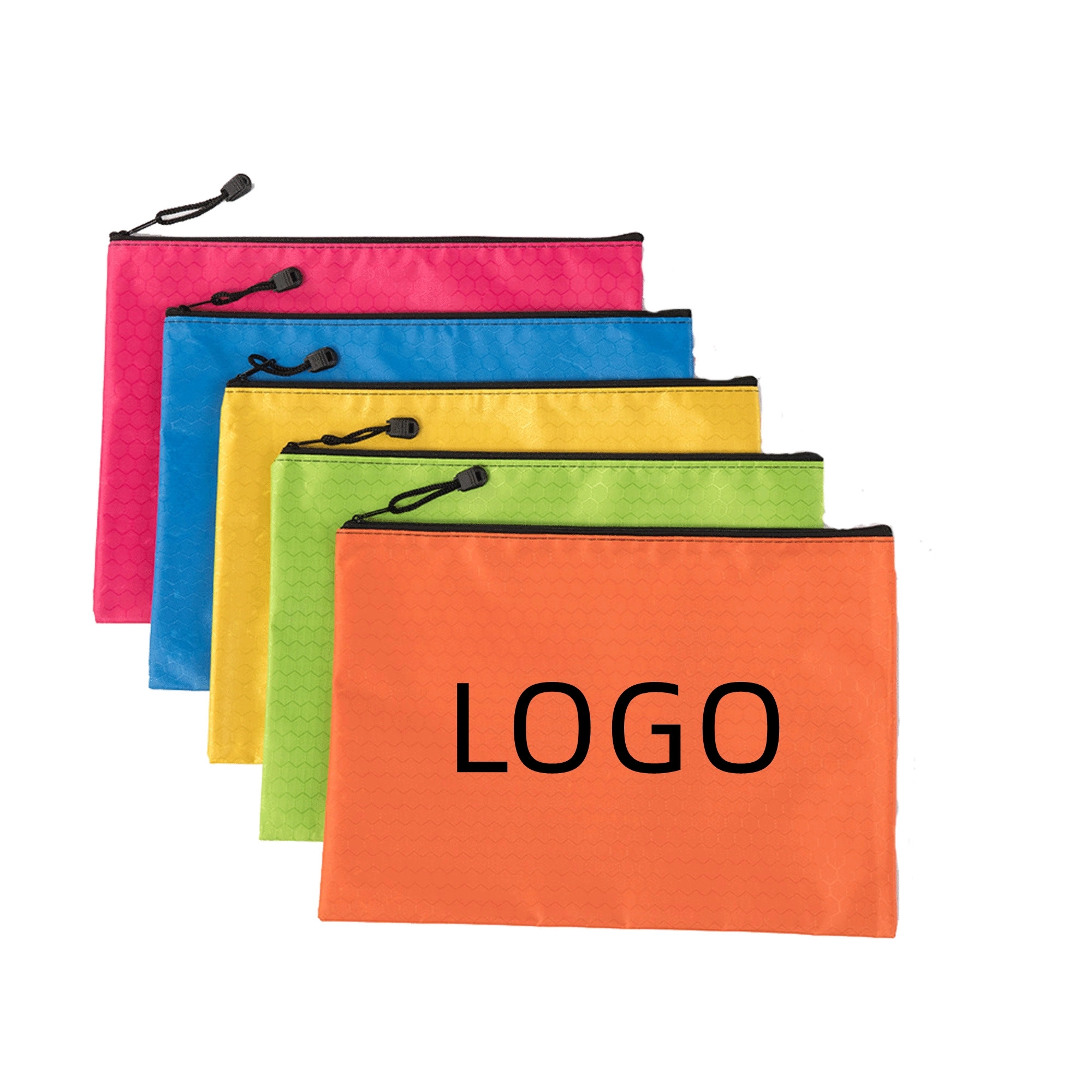 Sliding Zipper Storage Stationery Bag
