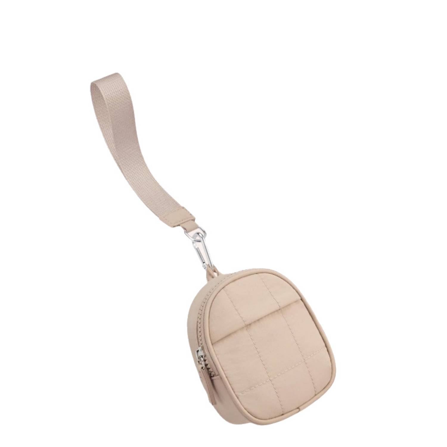Polyester Mini Backpack Style Keychain Wallet w/ Wristlet 11