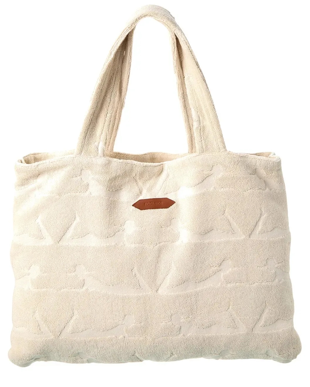 Wholesale Custom French Terry Beach Tote Bag 1
