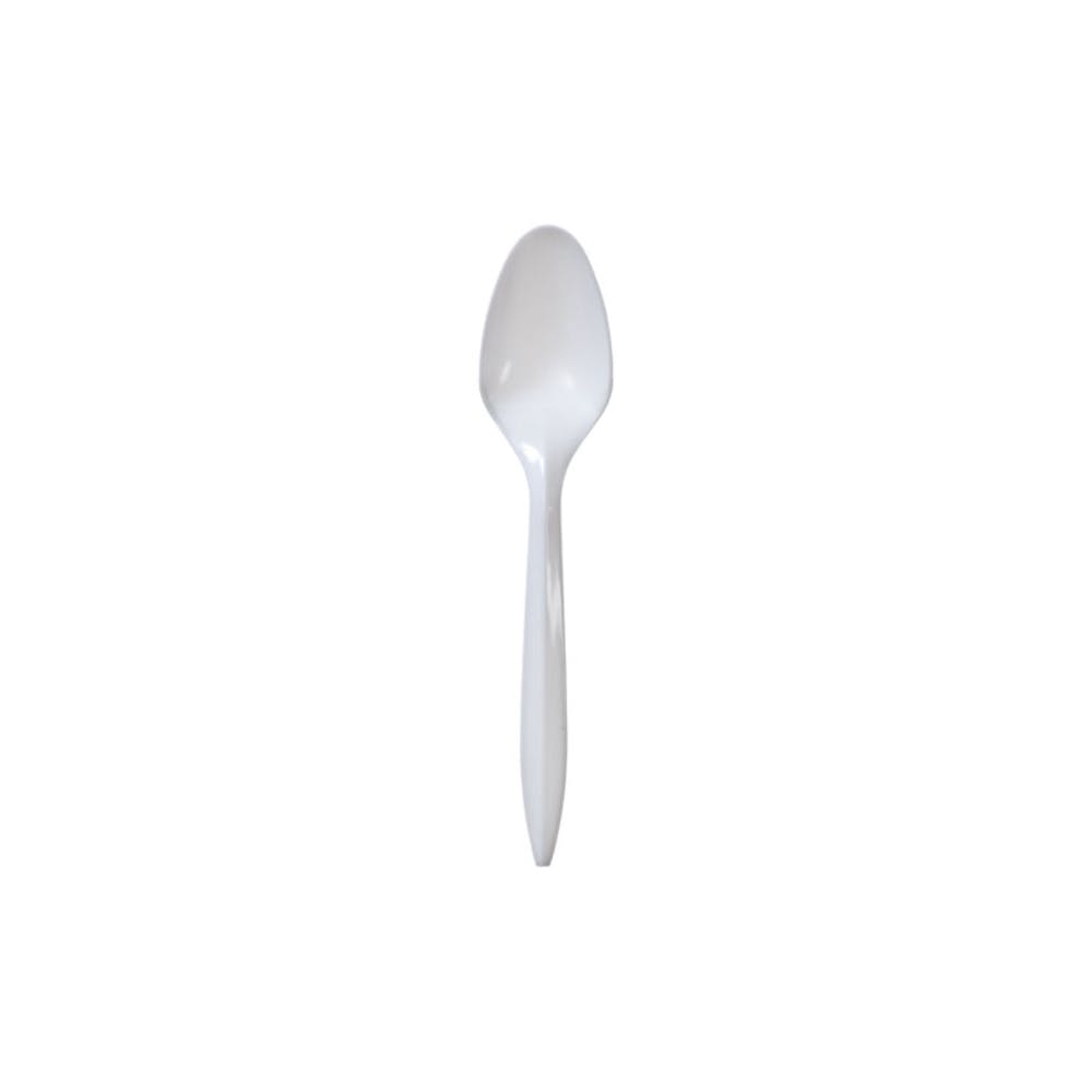 Plastic Spoons - White Medium Weight 1000-Pack 2