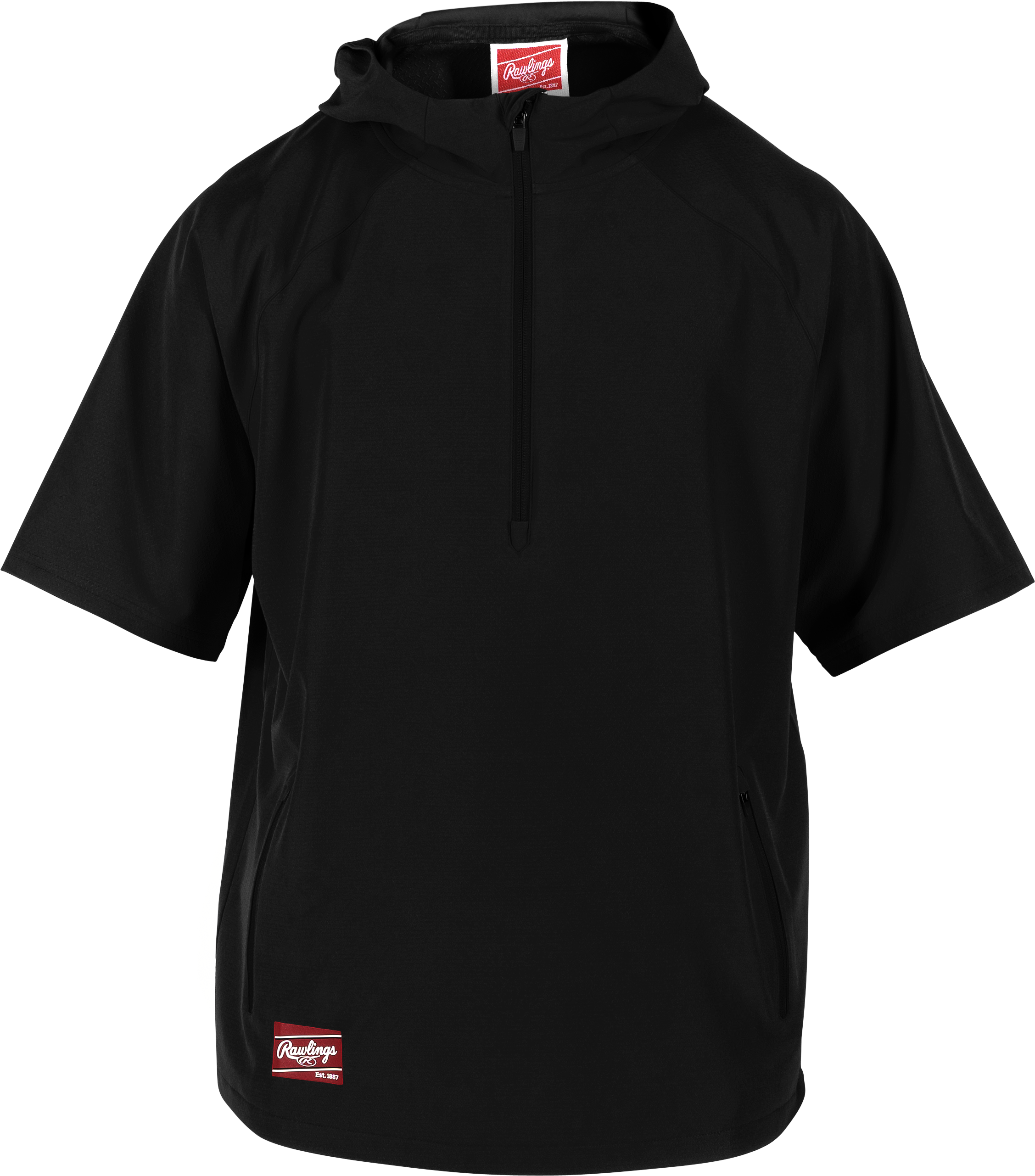 Rawlings Adult Colorsync Short Sleeve Hooded Jacket 3