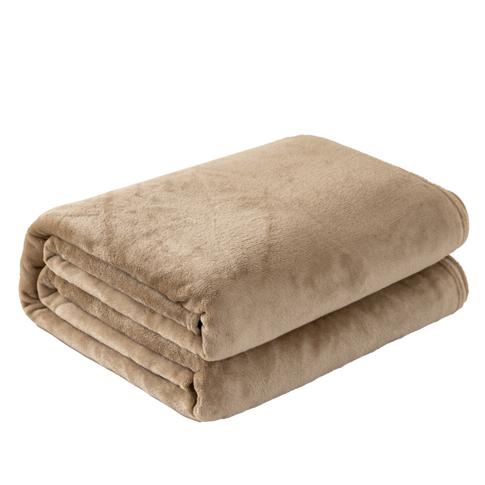 Flannel Afternoon Nap Warm Pure Color Blanket 9