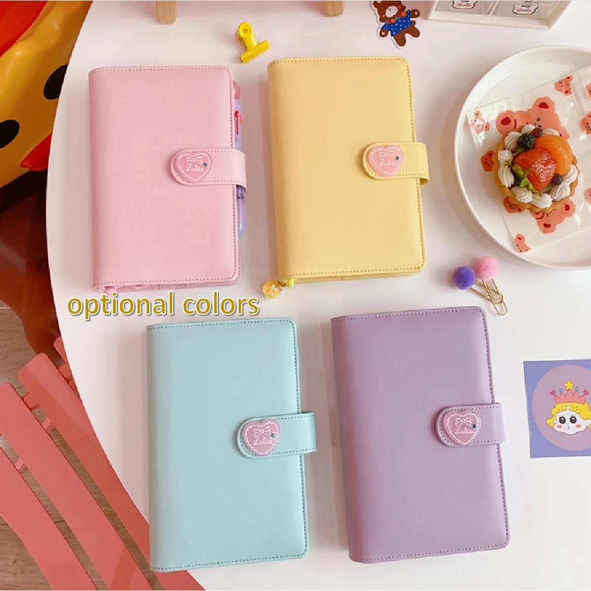 A6 Cute DIY Scrapbook 90Pages Journal 4