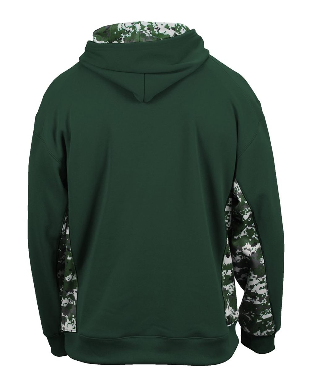 Youth Digital Camo Colorblock Performance Fleece Hooded Sweatshirt - 2464 23