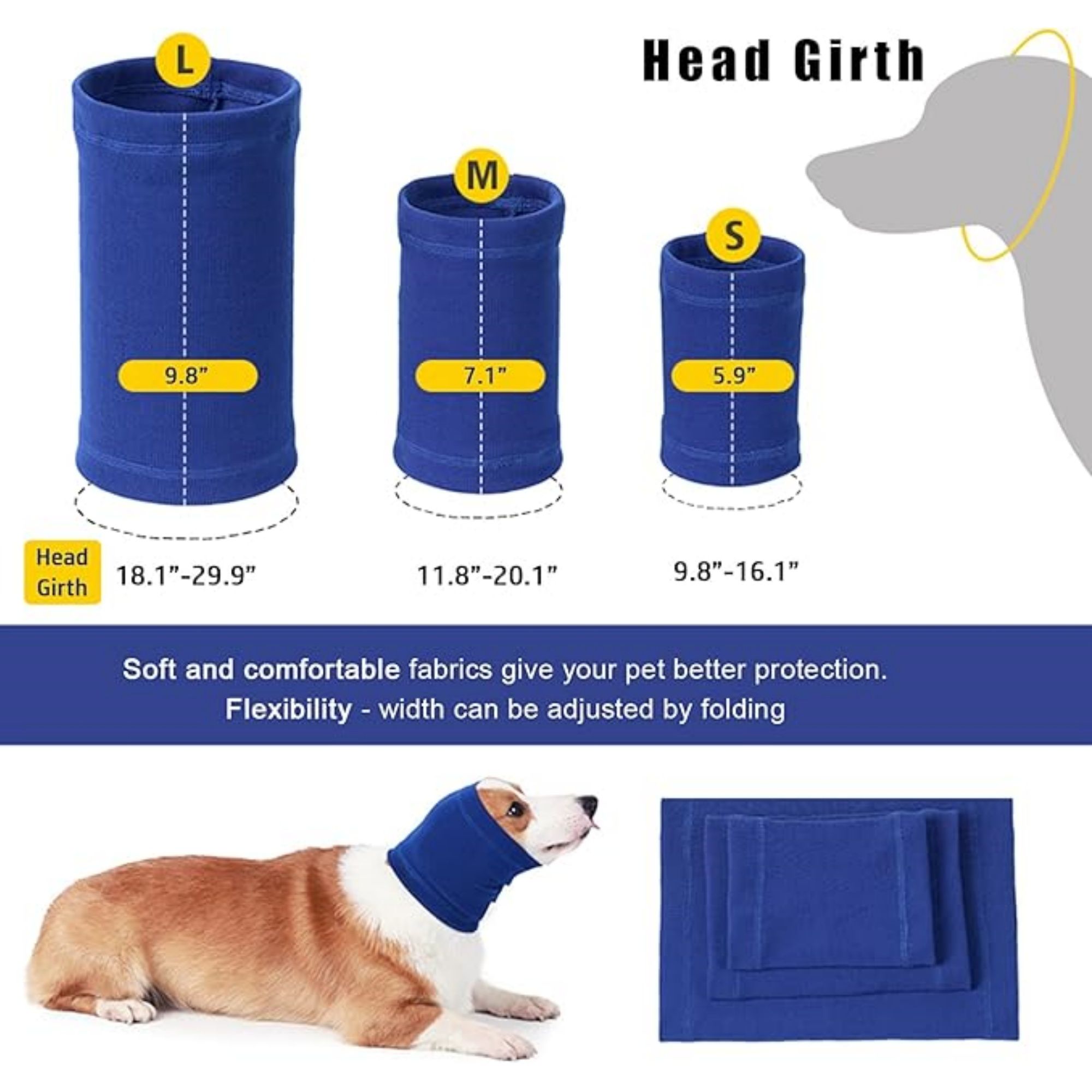 Dog Head Cover Sleeves 4