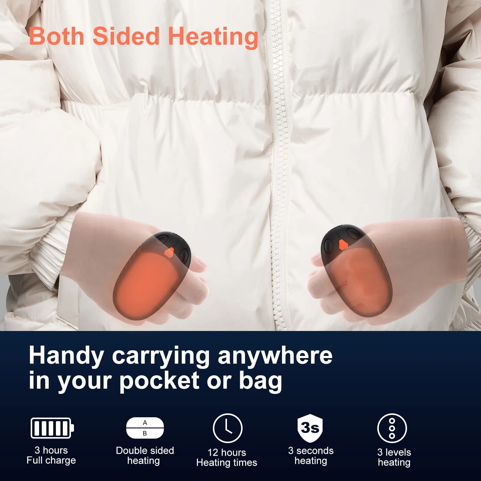 Hand Warmers Rechargeabl 3