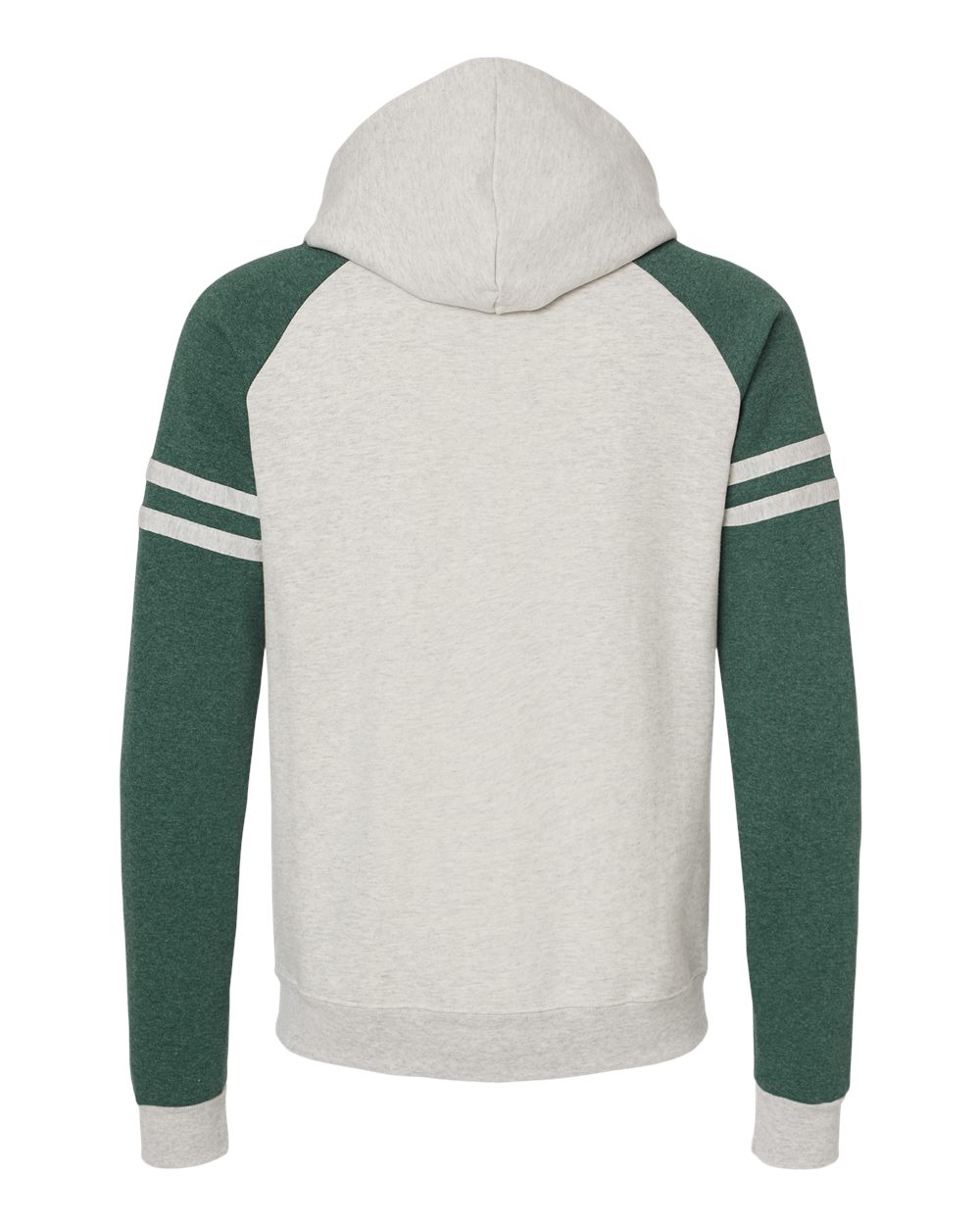 Unisex Nublend® Varsity Colorblocked Raglan Hooded Sweatshirt - 97CR 18